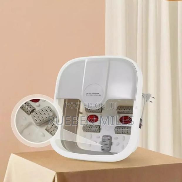 Multifunctional Folding Foot Spa Pedicure Bowl With Bubble · Photo 2