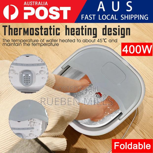 Multifunctional Folding Foot Spa Pedicure Bowl With Bubble · Photo 4