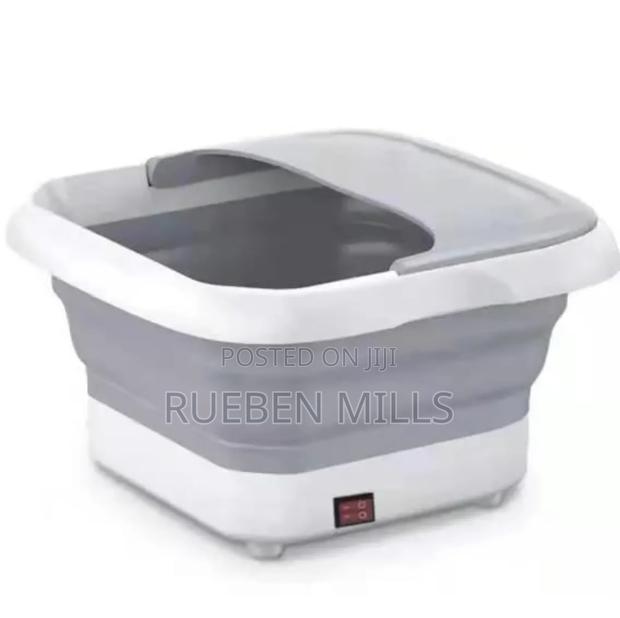 Foldable Foot Tub Spa Pedicure Bowl Rf - 368z Massager · Photo 1