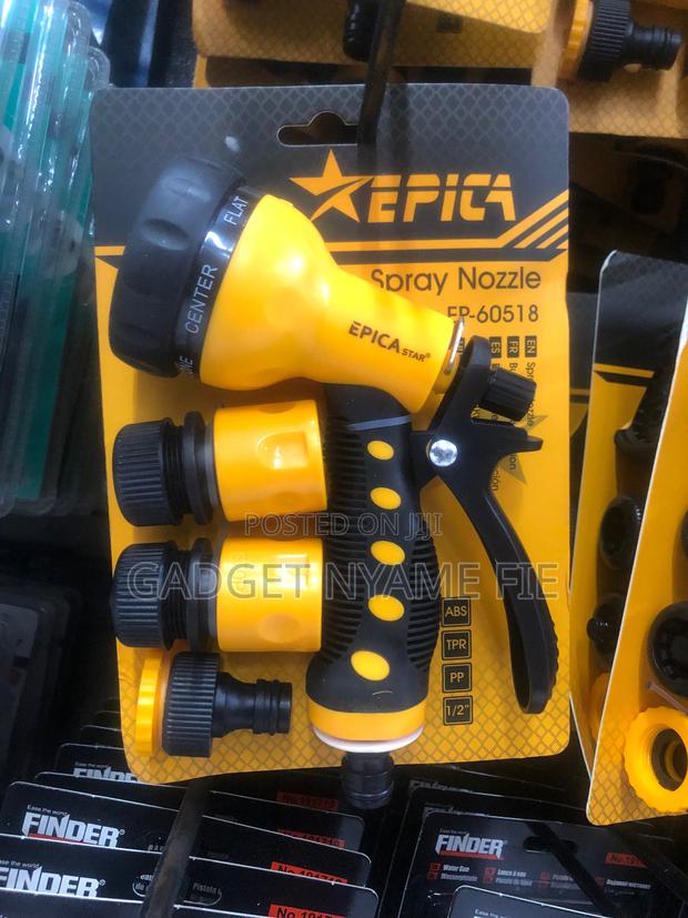 High Pressure Spray Nozzle With 3 Adapters · Photo 1