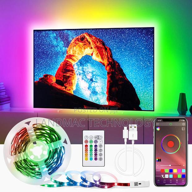 10M RGB Bluetooth Control LED Strip Lights 12V USB Color Cha · Photo 1