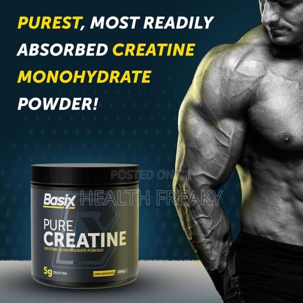 Creatine Basix Pure Creatine Monohydrate Muscle Builder · Photo 2