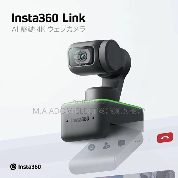 Insta360 Link Ultra HD Webcam With Ai Gesture Control · Photo 2