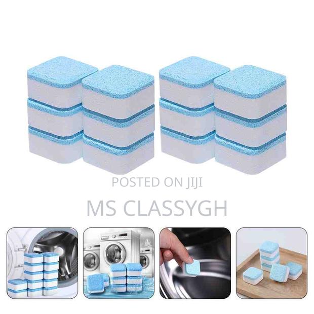 12 PCS Detergent Cleaning Tablets Washing Machine · Photo 1
