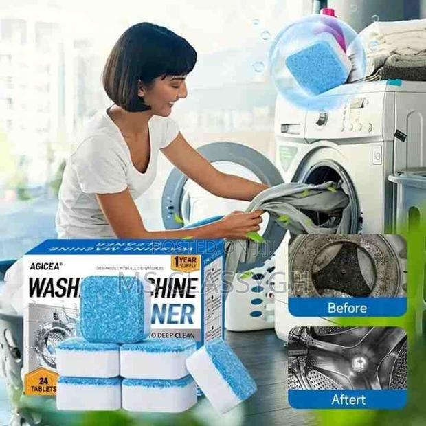 12 PCS Detergent Cleaning Tablets Washing Machine · Photo 2