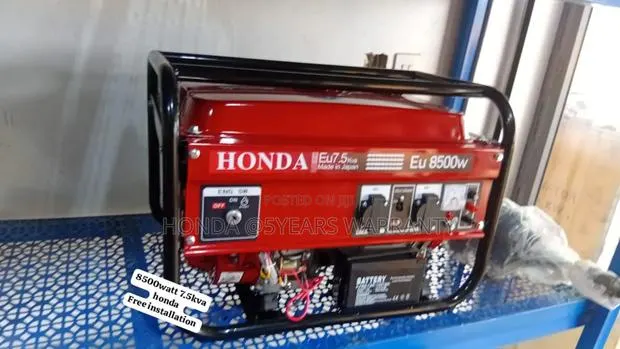 Made in Japan Honda Petrol 7.5kva 8500watt Generator 7.5kva · Photo 1