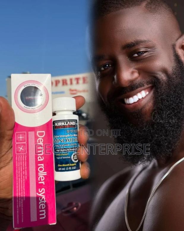 Kirkland Minoxidil Derma Roller Combo for Beard Growth · Photo 1