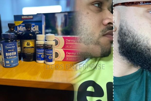 Kirkland Derma Roller Biotin Castor Oil for Hair Growth · Photo 1