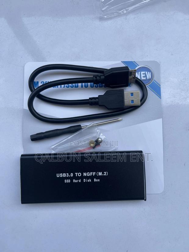 Original and Protective M.2 (NGFF) SSD to USB 3.0 Enclosure · Photo 1