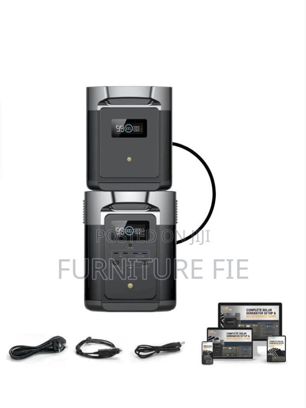 Ecoflow Delta Max 2,400w Expansion Kit Complete Solar-Usa · Photo 4