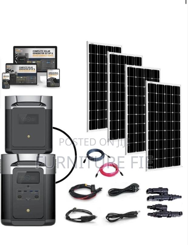 Ecoflow Delta Max 2,400w Expansion Kit Complete Solar-Usa · Photo 1