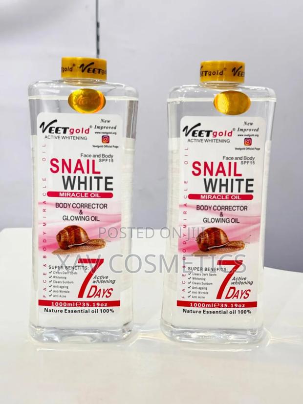 Veetgold Snail White Body Oil · Photo 1