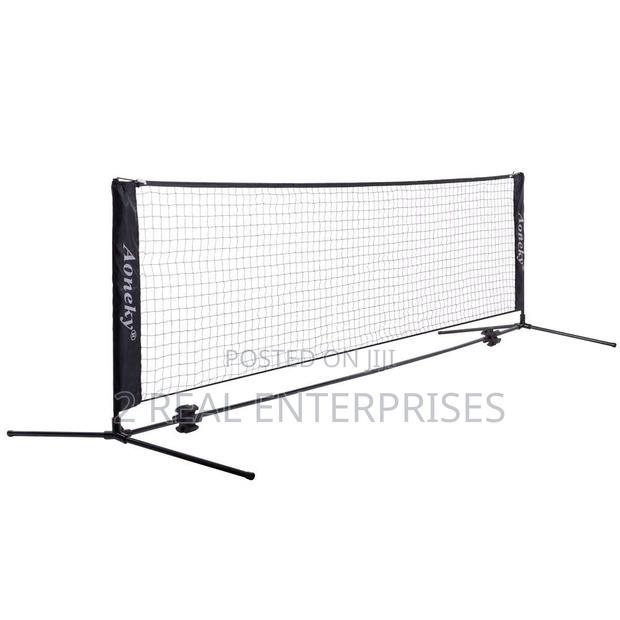 Aoneky Long Portable Tennis, Pickleball Net and Post · Photo 1