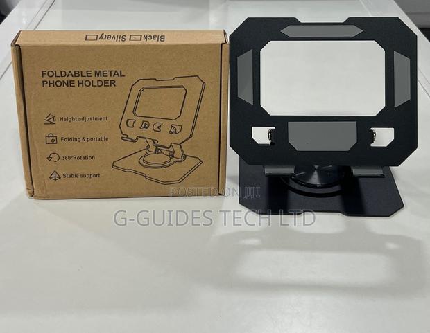 360 Rotation Metal Tablet Holder, Metallic Tablet Stand · Photo 1