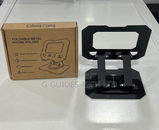360 Rotation Metal Tablet Holder, Metallic Tablet Stand · Photo 4