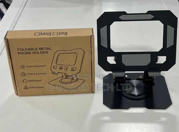 360 Rotation Metal Tablet Holder, Metallic Tablet Stand · Photo 6