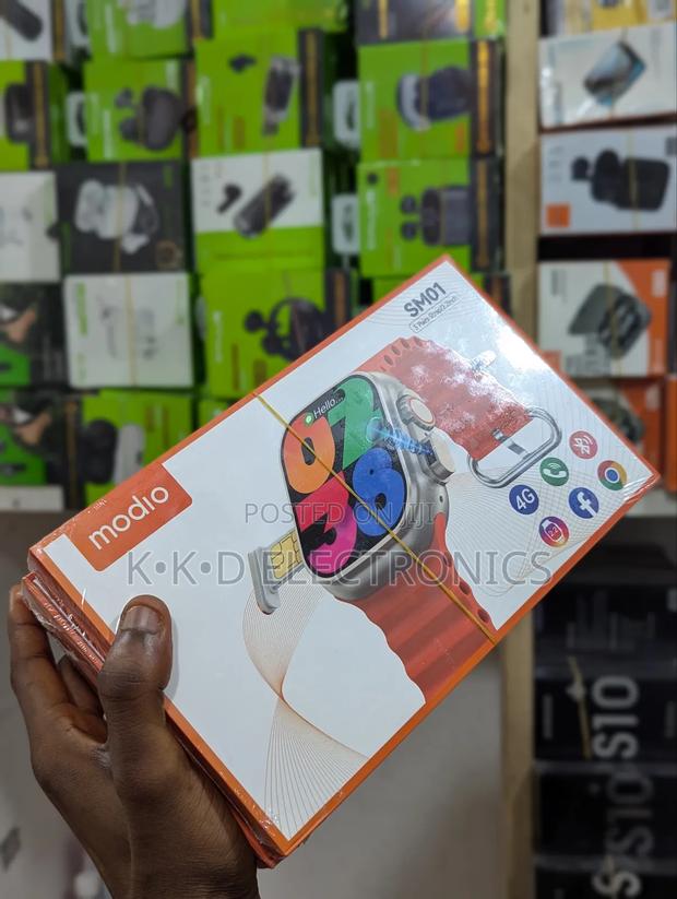 Modio Smart Watch Ultra 64gb and 4gb Ram Camera Sim Card · Photo 2