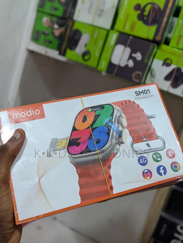 Modio Smart Watch Ultra 64gb and 4gb Ram Camera Sim Card · Photo 6