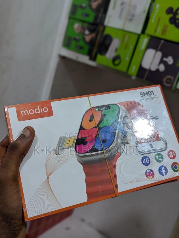 Modio Smart Watch Ultra 64gb and 4gb Ram Camera Sim Card · Photo 7