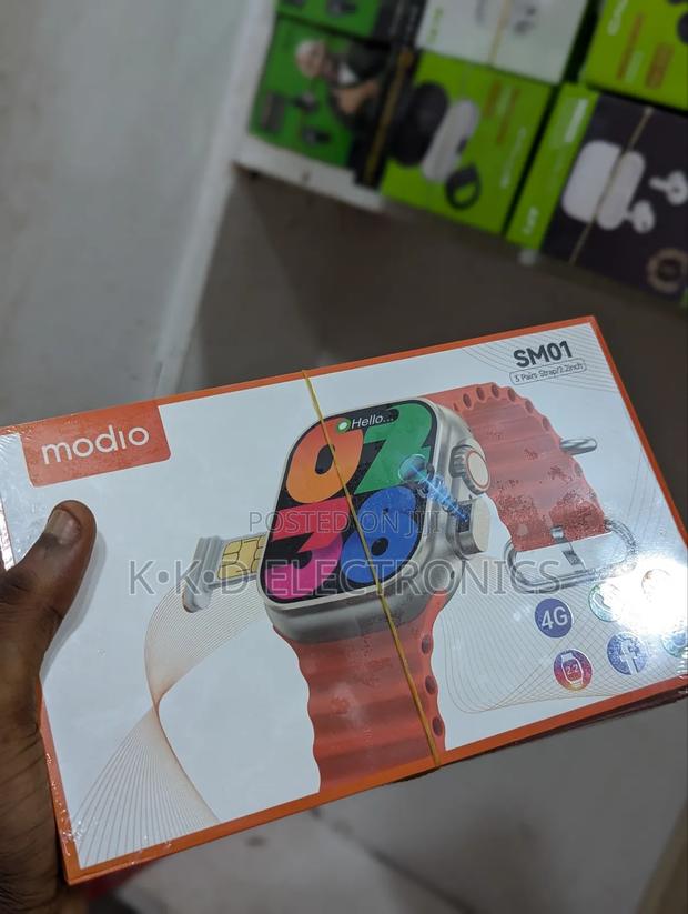 Modio Smart Watch Ultra 64gb and 4gb Ram Camera Sim Card · Photo 8
