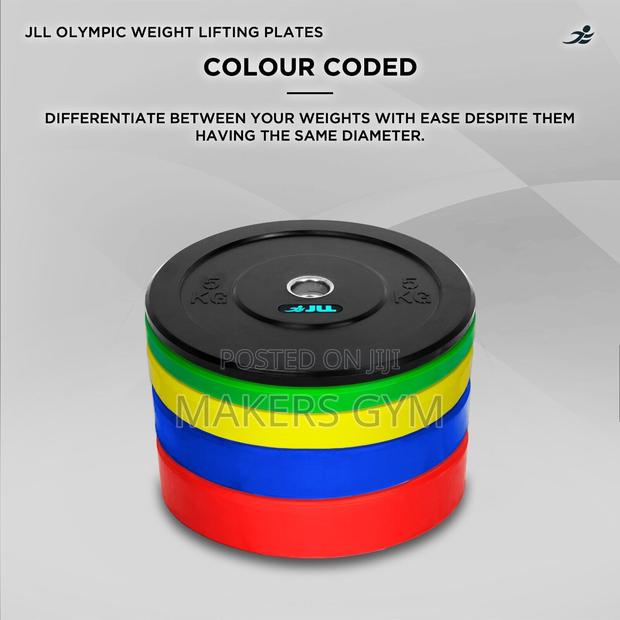 Olympic Bumper Weight (5kg- 25kg in Pair) · Photo 1