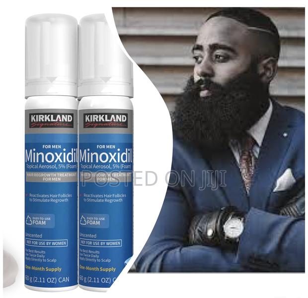Adequate Kirkland Minoxidil Foam for Rapid Beard · Photo 1
