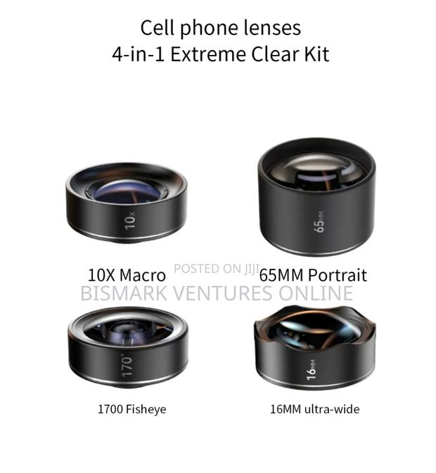 4 In1 Mobile Lens, Portrait, Wide Angle, Fish Eye, Macro. · Photo 6