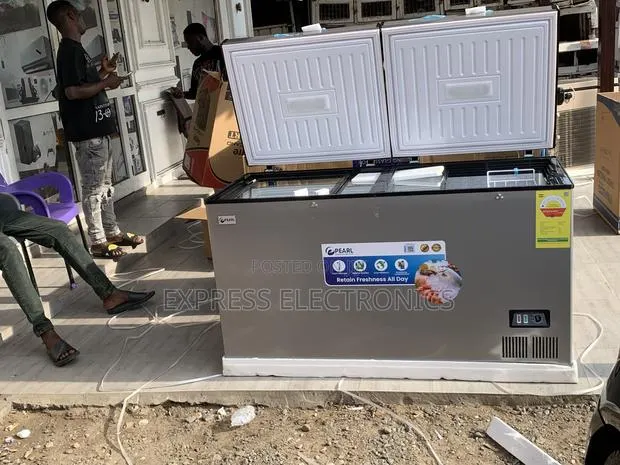 Limited Stock Pearl PCF-5310-6F Double Door Grey · Photo 1
