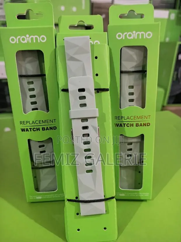 Oraimo Watch Strap 06 Green Diamond Pattern · Photo 1