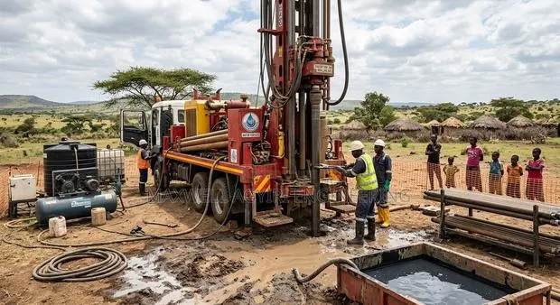 Community Borehole Drilling Masters in Diaso · Photo 1