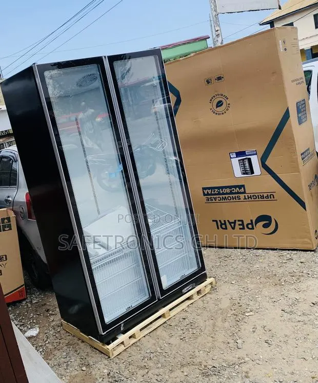 Essential Modern 2 Doors Display Pearl 690 Liters Fridge · Photo 1