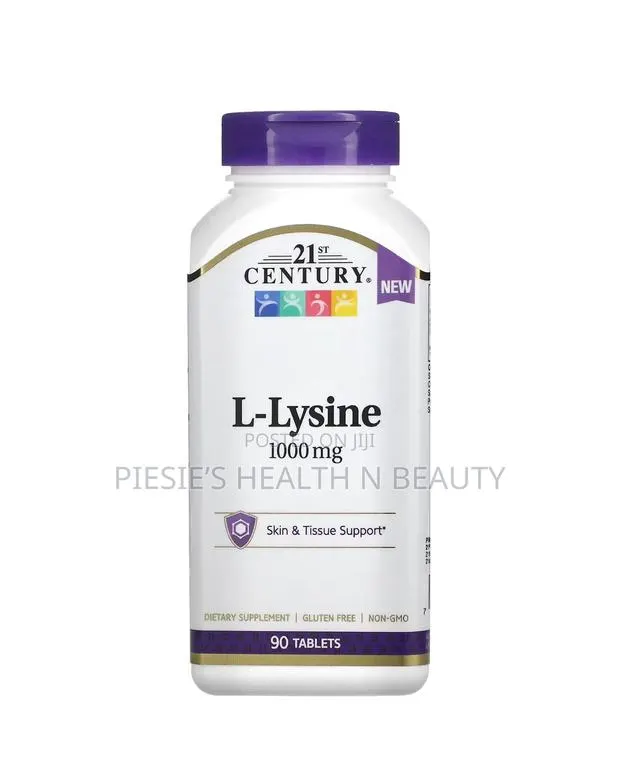 21st Century L-Lysine 1000 Mg , 90 Tablets · Photo 1