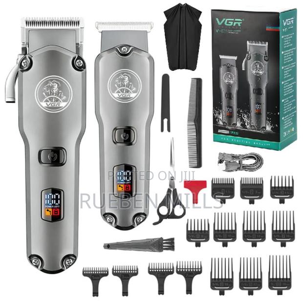 VGR-675 Two in One All Metal Barbering Machine Hair Clipper · Photo 1
