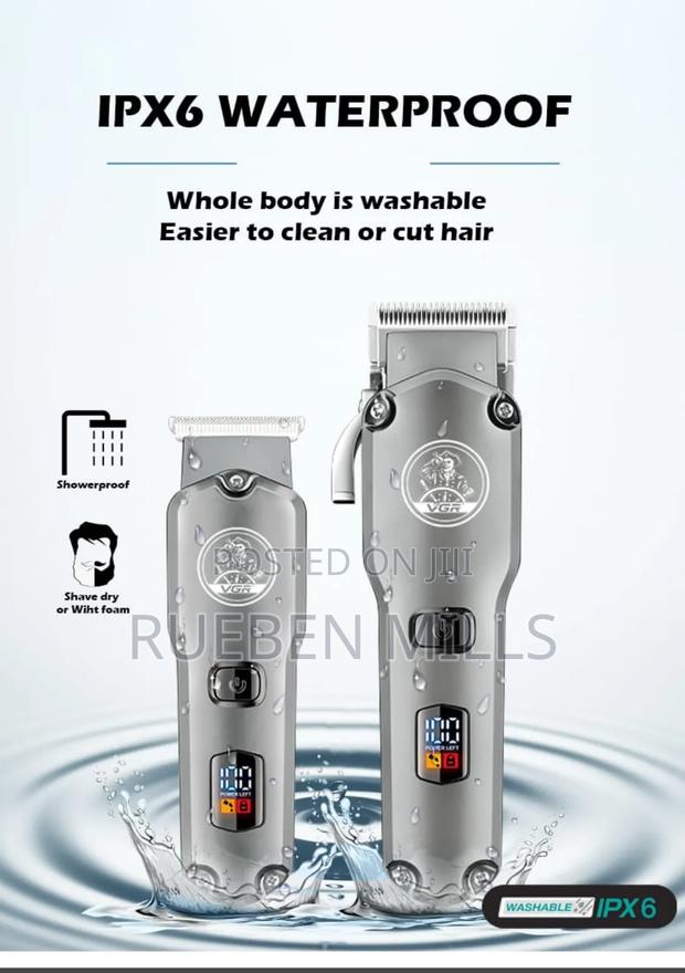 VGR-675 Two in One All Metal Barbering Machine Hair Clipper · Photo 3