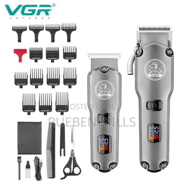 VGR v-675 High Power 2 in 1 Hair Clipper Barbering Machine · Photo 1