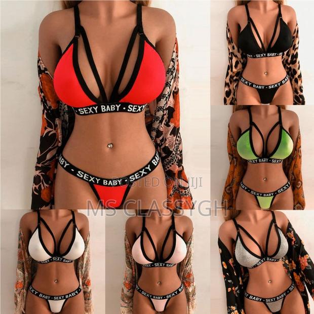Women's Lingerie Set Letter Bikini Plus Size Pus · Photo 1