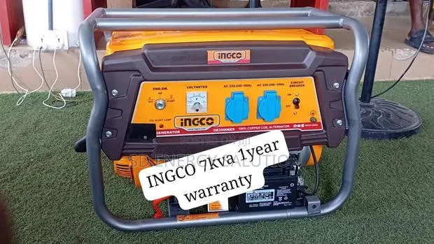 Brand New Ingco 7kva Generator – Powerful Fuel Efficient 7kva · Photo 1