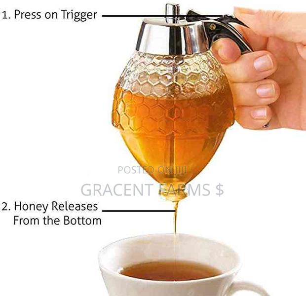 200ml Drip-Free Acrylic Honey Dispenser · Photo 5