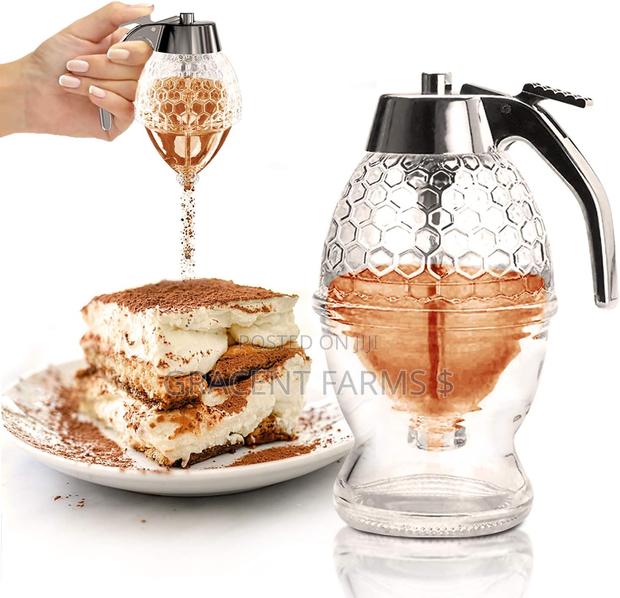 200ml Drip-Free Acrylic Honey Dispenser · Photo 3