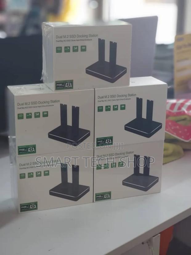 Dual Bay Nvme M.2 SSD 10gbps SSD External Clone Adaptor · Photo 8