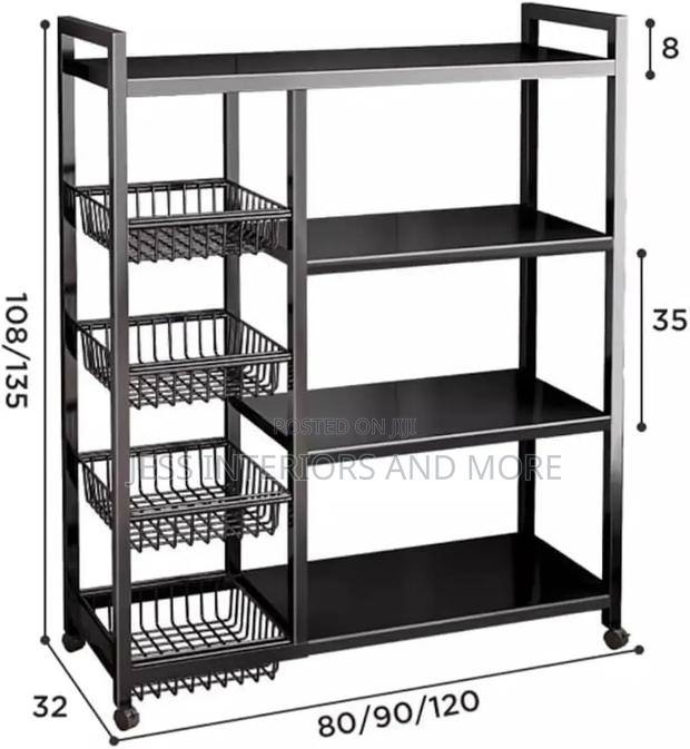 Kitchen 4 Tiers Storage Rack · Photo 2