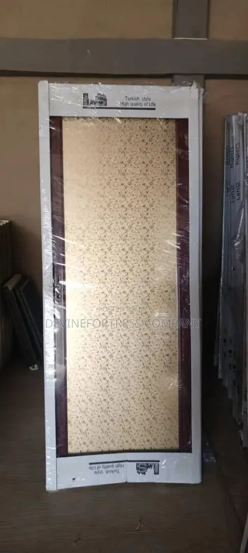 High Quality Fiber Double Glass Door Available in Designs · Photo 1