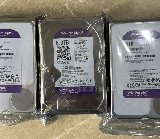 6tb Hard Drive Wd Purple Surveillance HDD Original · Photo 2