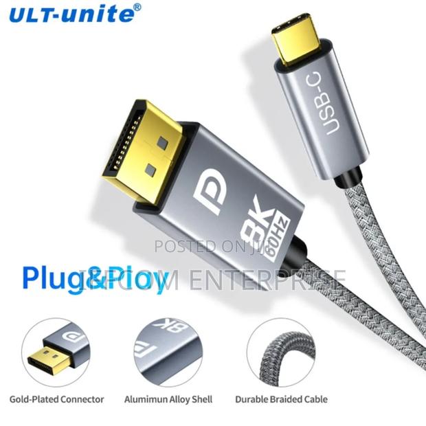 Type C to Display Port Cable · Photo 1