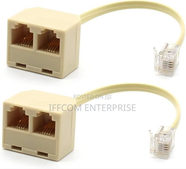 Dual Female Rj11 Adapter · Photo 1