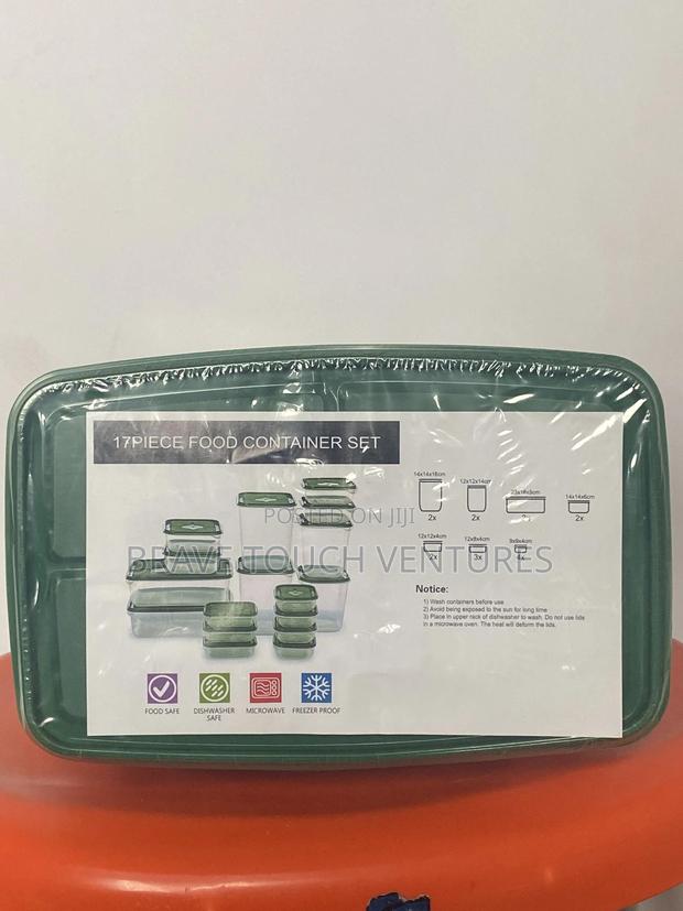 17 Piece Plastic Storage Food Container · Photo 2