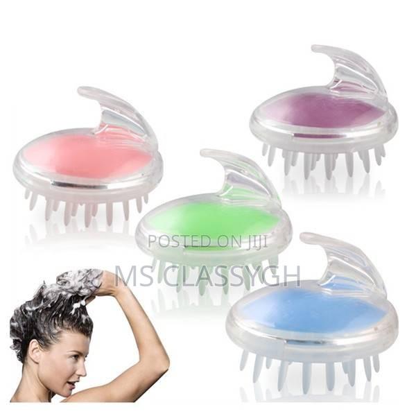 Silicone Head Massager Shampoo Scalp Massage Brush Hair Wash · Photo 1