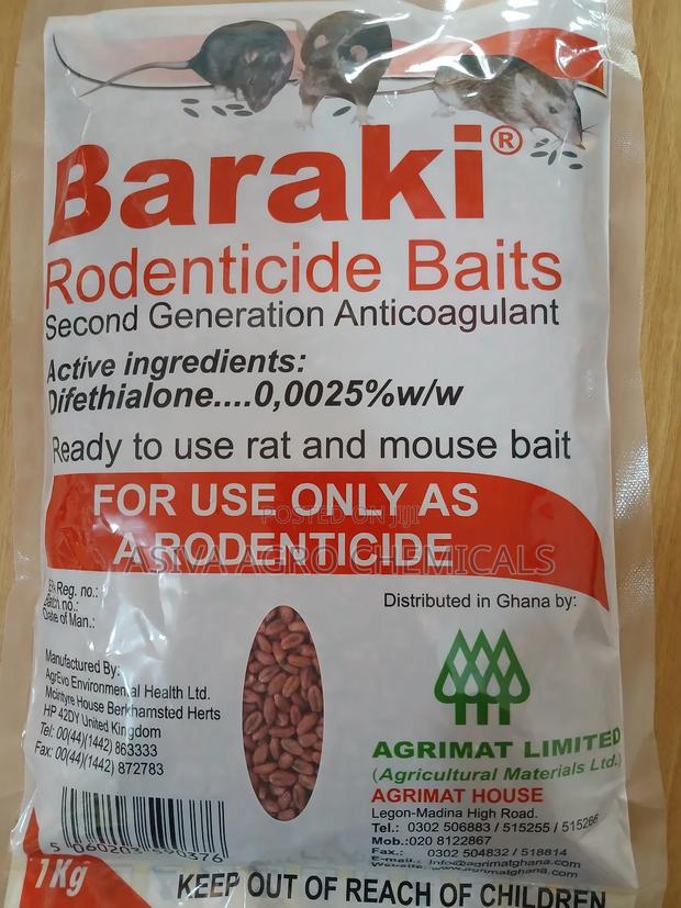 Baraki Rodenticide ( Mouse, Rats, Squirrel) Bait · Photo 1