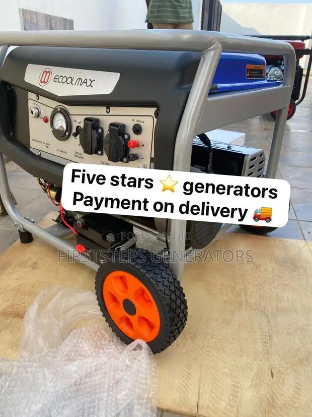Better and Silent Ecoolmax Generator New 7.5kva Generator · Photo 1
