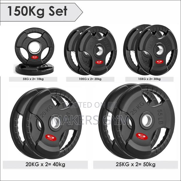 Olympic Weight Plate 150kg Set · Photo 1